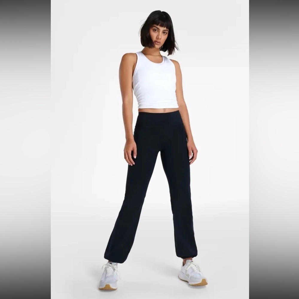 Sweaty Betty Power 30” Flared Active Kick Trousers SB6188S Black Size SMALL